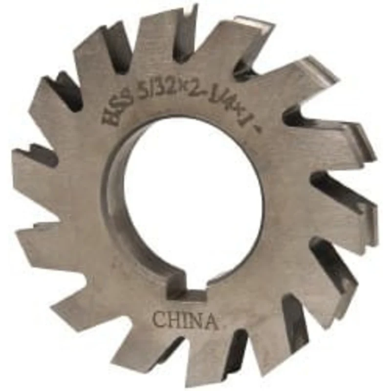 Value Collection 5/64 Radius, 2-1/4 Cut Diam, 0.1563 Circle Diam, 0.1563 Cut Width, 1 Arbor Concave Radius Cutter Hig...